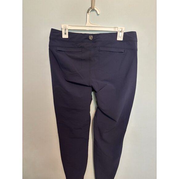 Kuhl Women Transcendr Ankle Nylon Zip Pockets Outdoor Hiking Pants Navy Reg 12 - Picture 12 of 16